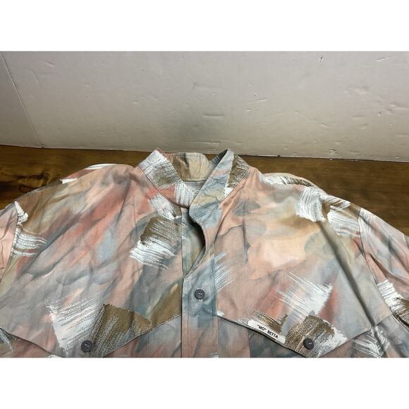 Vintage Mo Betta Shirt Mens L/XL Abstract Western Button Up - Picture 3 of 12